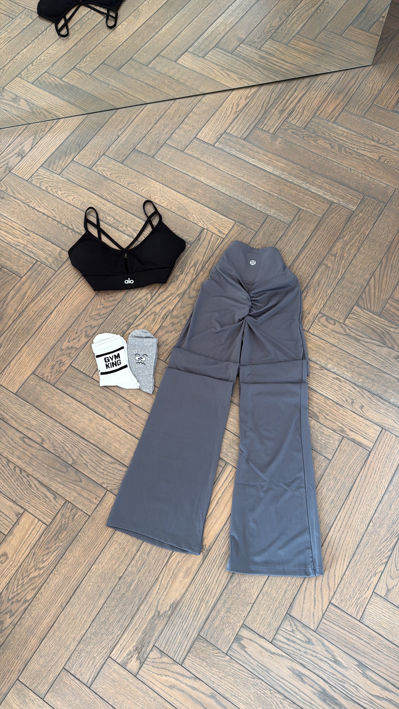 Flare push up leggings