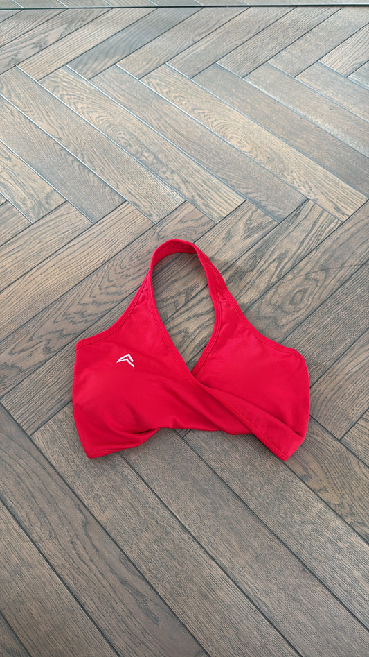 Red OnerActive Crop top