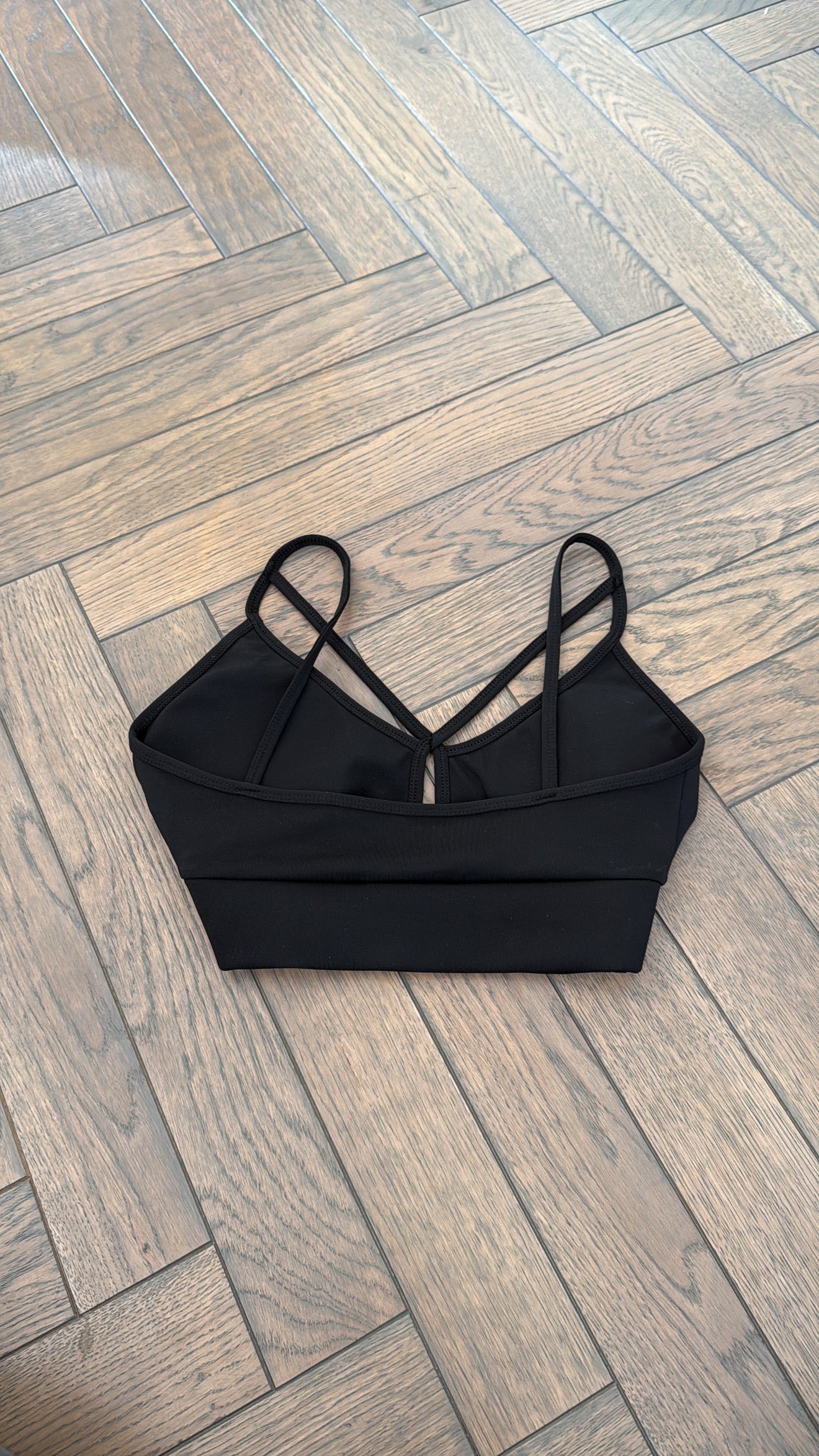 Black Alo crop top