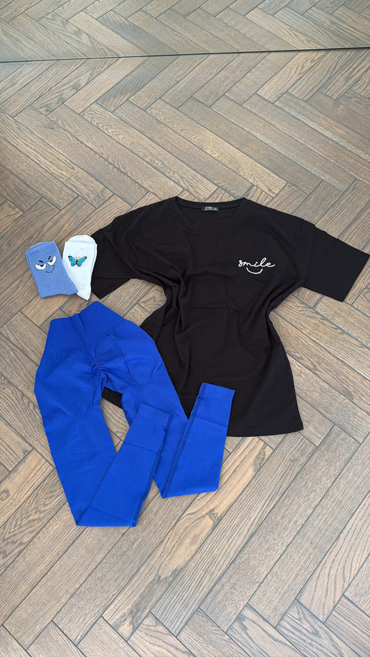 3 piece set- t shirt+leggings+socks