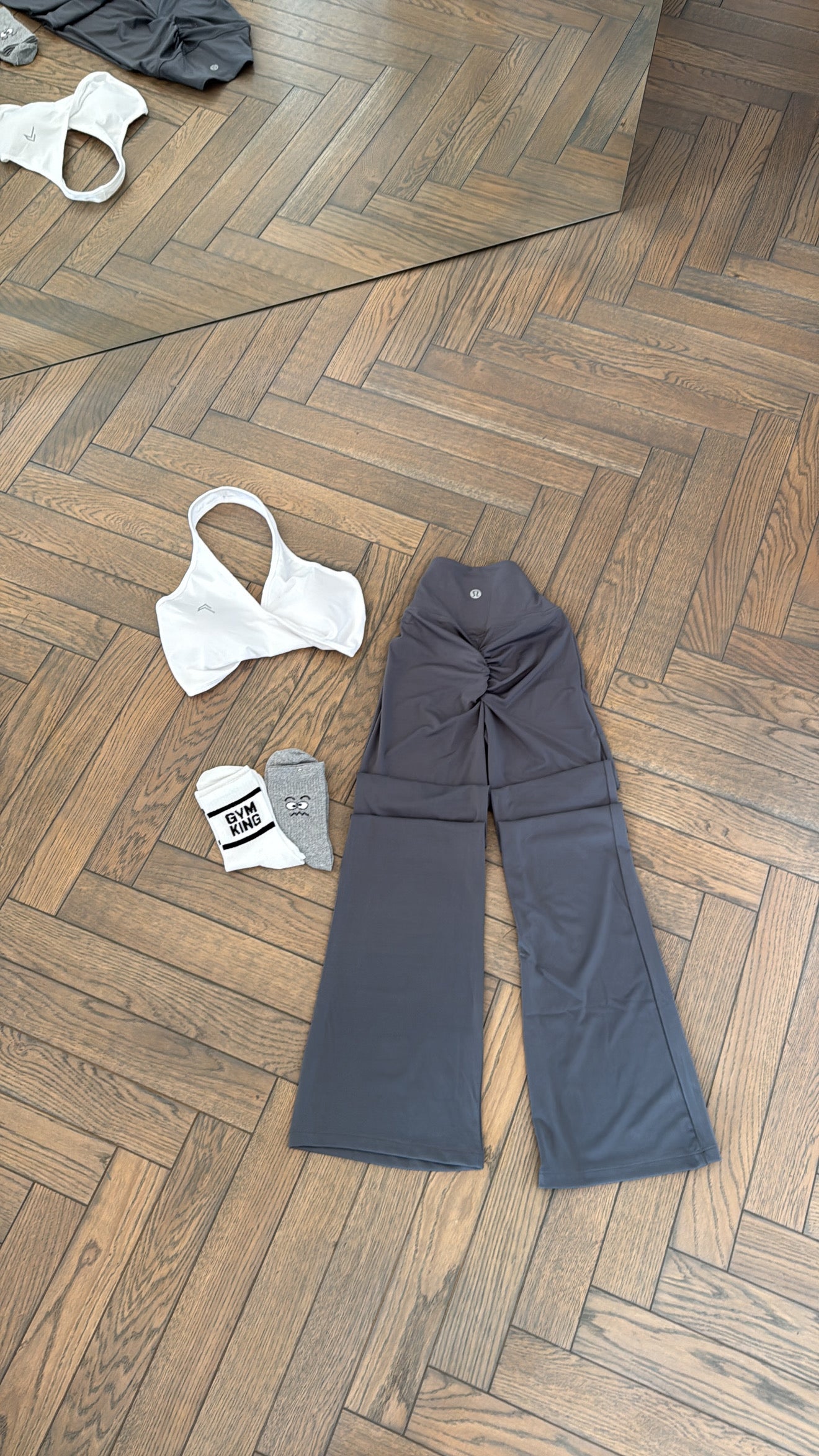 Flare push up leggings