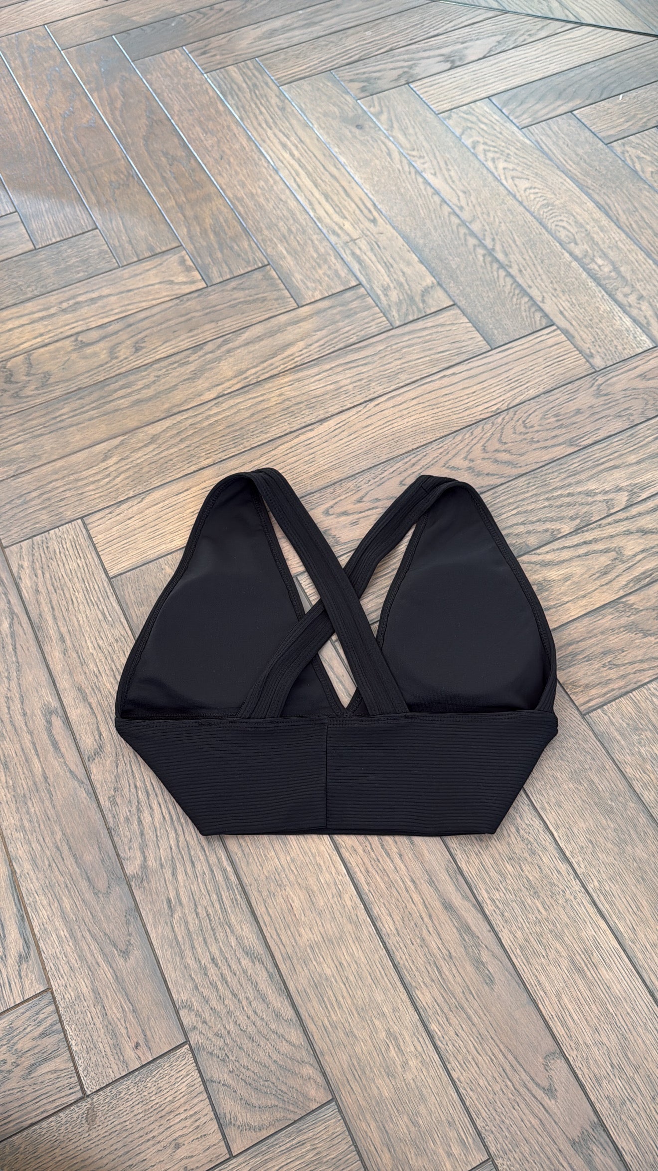 Black Alo crop top