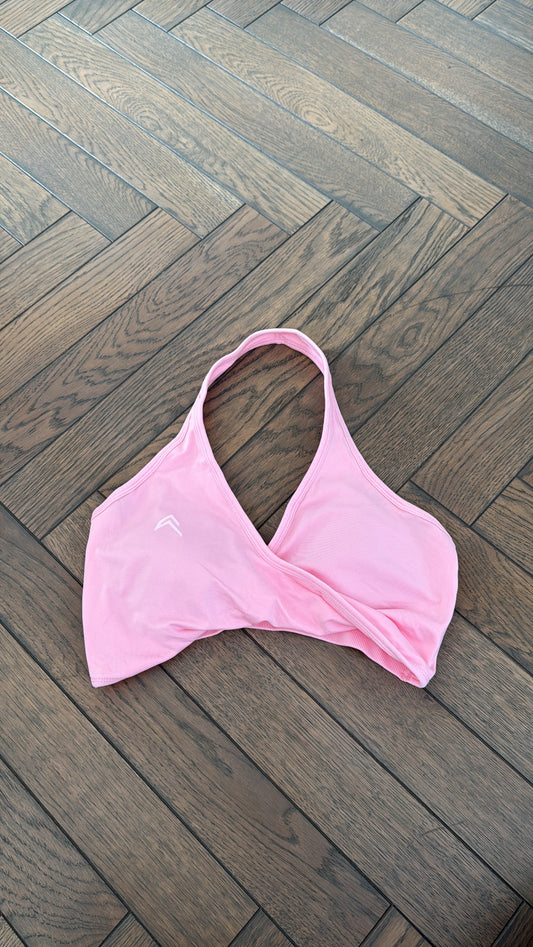 Baby pink OnerActive crop top