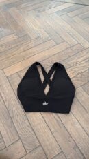Black Alo crop top