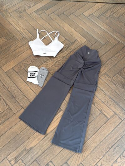 3 piece set- crop top+leggings+socks