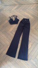 Set/Crop+Flare Leggings