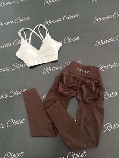 Set/Brown Push Up Leggings