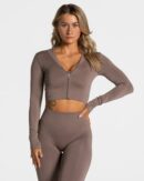 Teveo Zip Jacket - Light Brown