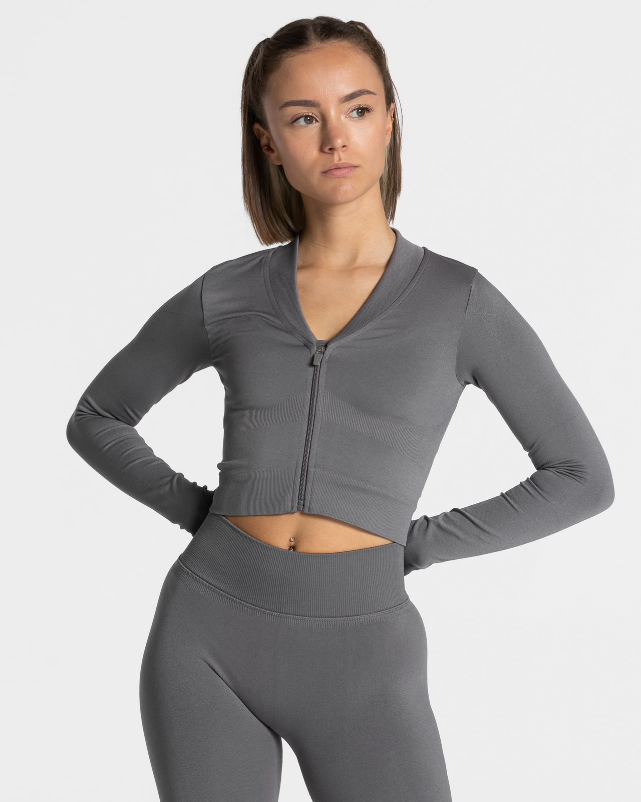 Teveo Zip Jacket - Grey