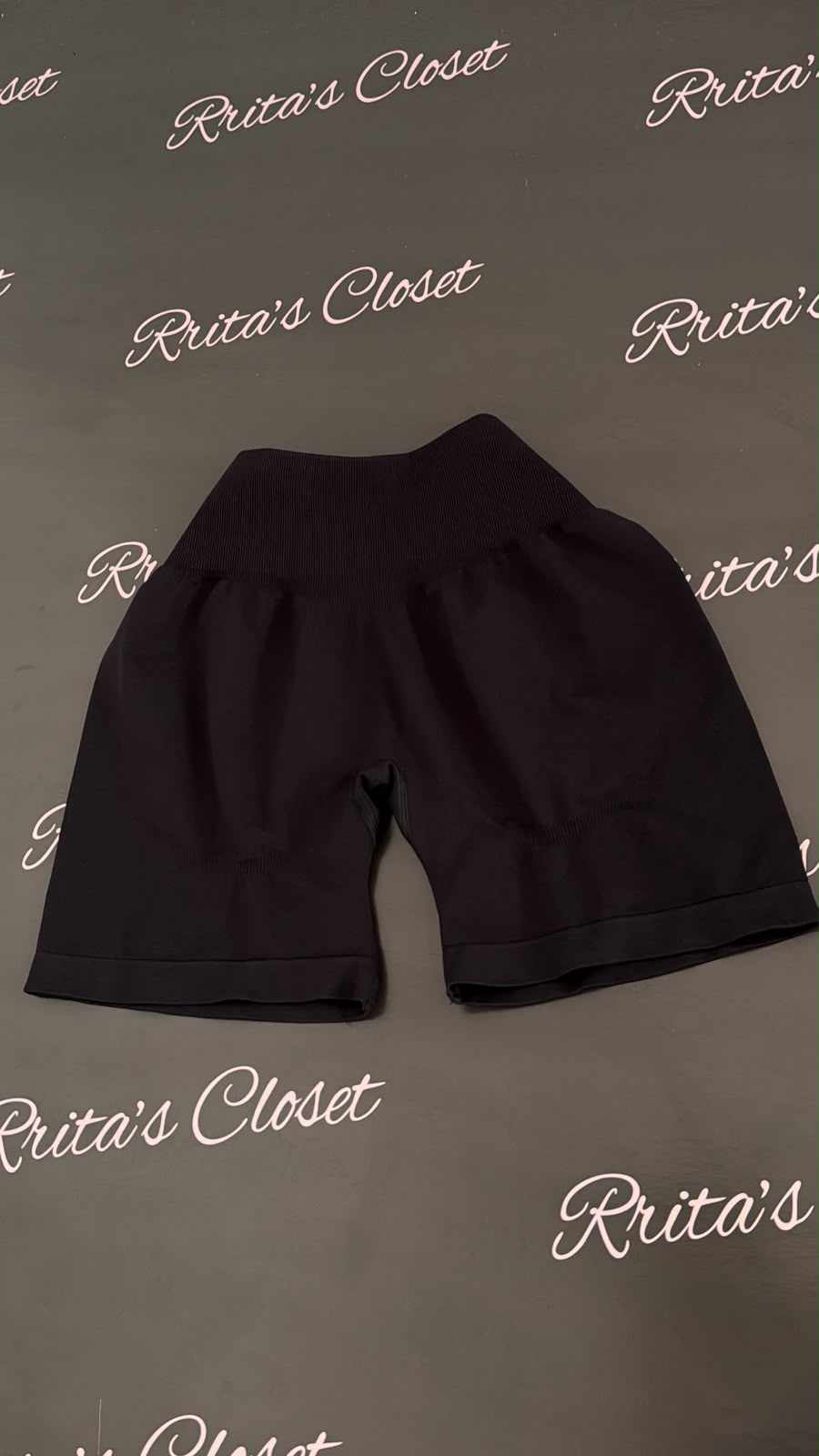 No Push Up Black Shorts - Image 2